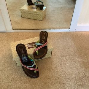 Women’s Multi-colored Ribbon Sandals